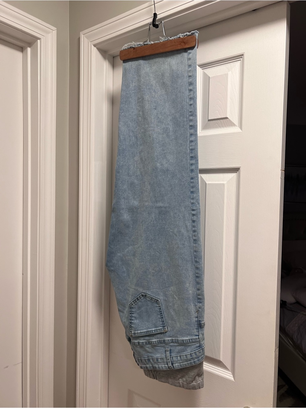 Maternity Light Blue Relaxed boyfriend jeans